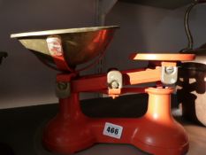 Set of Antique Scales & Weights