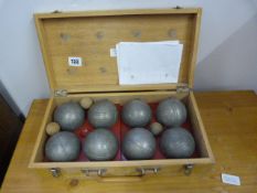 Set of French Boules