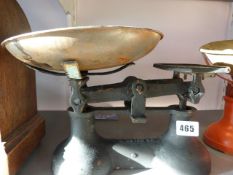 Set of Antique Scales & Weights