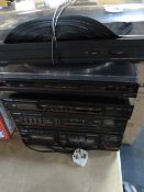 Toshiba Music System & Sony Turn Table