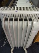 2 Electric Oil Filled Radiators