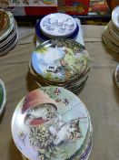Large Collection of Cabinet Plates