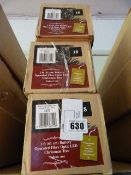 *3 x 2ft Fibre Optic Christmas Trees