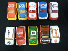 10 Scalextric MG Metros