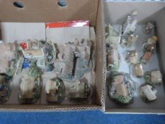 2 Boxes of Lilliput Lane Cottages (A/F)