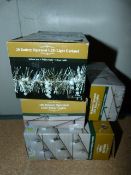 *4 Boxes of Assorted LED Christmas Lights