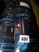 *2 Packs of Premier 100 LED Warm Christmas Lights