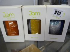 4 Boxed Jam Time Watches