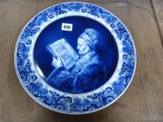Hand Painted Delft Blue Plate