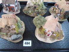 Collection of 5 Lilliput Lane Cottages
