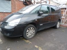 Renault Espace Dynamique Registration Number FM06 0FB - No Documents