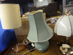 3 Table Lamps with Shades