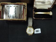 Lady & Gents Wrist Watch & Yorkshire Penny Bank Piggy Bank