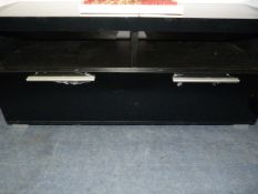 *Black Gloss TV & Video Cabinet