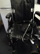 Black Folding Wheel Chair
