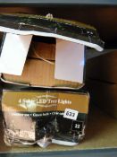 *2 Sets of 4 LED Tree Light