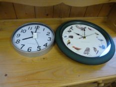 2 Wall Clocks