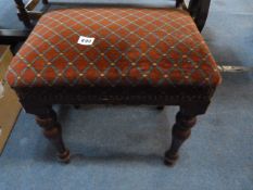 Upholstered Piano Stool