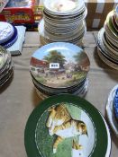 Large Collection of Cabinet Plates