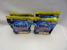 *4 Packs of Finish Power Ball Tablets