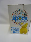 *CHILDREN IN NEED  CERAMIC MONEY BOX