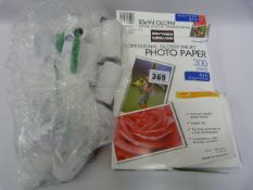 *NCR CREDIT/DEBIT CARD  Roll Printers & Pack of Professional Gloss Photo Paper