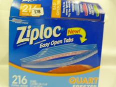 *Box of Ziploc Easy Open Freezer Bags