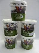 *5 Cartons of TYRRELLS VEG CRISPS 600G