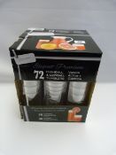 *Box of 72 High & Lo Ball Tumblers