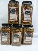 *5 Jars of Kirkland H K Andersons Valancia Peanut Butter Nuggets