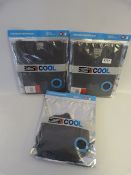 *3 MEDIUM CREW NECK T-SHIRTS