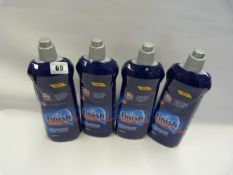 *4 Bottles of Finish Rinse Aid