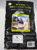 *UNITEX TERRY TOWELS 52PK