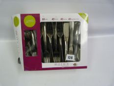 *Boxed Set of Mosaic Cutlery