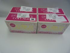 *4 Boxes of PURE GOLD COLLAGEN Skincare Kits