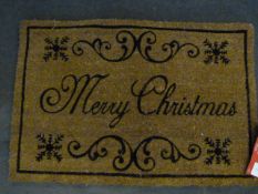*PRIMEUR XMAS COIR MAT