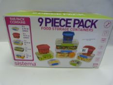 *KLIP IT FOOD STORAGE 9PC