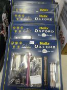 *3 Boxed HELIX OXFORD STATIONERY  Sets