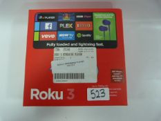 *ROKU 3 STREAMING PLAYER
