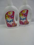 *2 Containers of Surf Tropical Lily Liquid Detergent