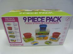 *KLIP IT FOOD STORAGE 9PC