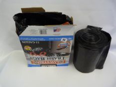 *2 Boxes of Drawstring Trash Bags