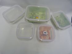*5 Piece Food Container Set