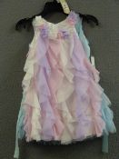 *2 Aged 4 Girls Party Dresses