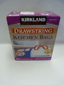 *Box of 13 GAL DRAWSTRING Kitchen Bags