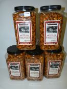 *5 Jars of Kirkland H K Andersons Valancia Peanut Butter Nuggets