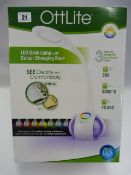 *OTTLITE LED DESK LAMP