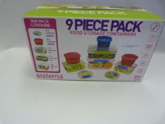 *KLIP IT FOOD STORAGE 9PC