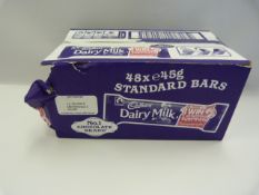 *Box Containing 48 Standard Cadburys Chocolate Bars