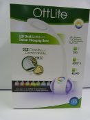 *OTTLITE LED DESK LAMP